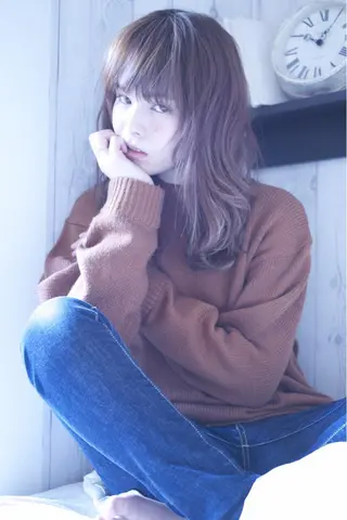 セミロング メンズヘア/レイヤー /ボブ山内春輝のヘアスタイル