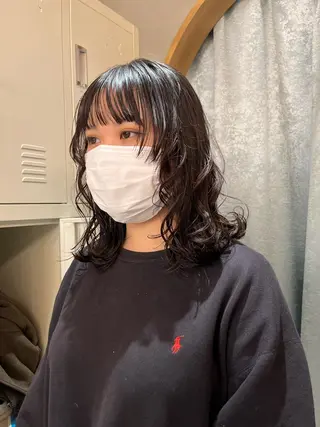 ミディアム 🩵縮毛矯正/ブリー チ/髪質改善/いつかのヘアスタイル