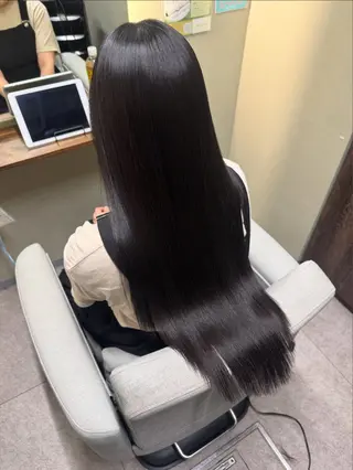 ロング 巻ける美髪矯正/ 韓国ヘア/yutaのヘアスタイル