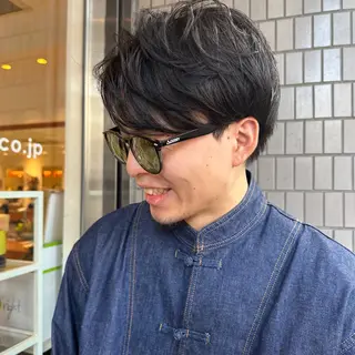 ショート パーマ メンズ QUENCH hair design所属・Kinoshita Akieのヘアスタイル