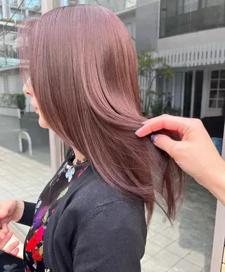 ロング 韓国/髪質改善💘 櫻井かれんのヘアスタイル