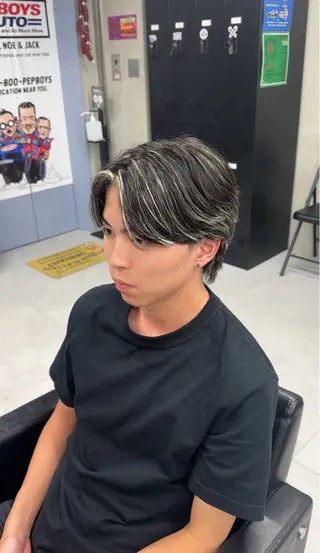 カラー メンズ buzzyメンズサロン所属・メンズ専門サロン 田上 優人のヘアスタイル