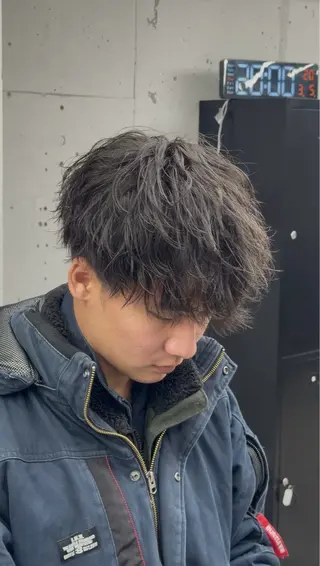 メンズ ØVARL Jingumae所属・OVARL/ メンズパーマ/きらりのヘアスタイル