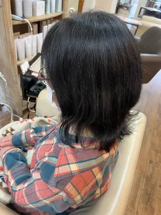 ミディアム 伊藤 ひなののヘアスタイル