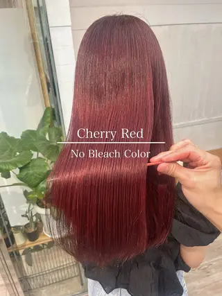 セミロング カラー パーマ ヘアアレンジ 二ヶ月綺麗が続く デザイン/星野六三四のヘアスタイル