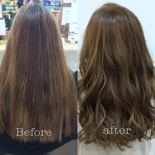 ロング カラー LANI hair resortのヘアスタイル