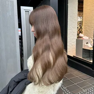 ロング カラー GO TODAY SHAiRE SALON原宿Stella店所属・山内 直英のヘアスタイル