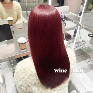 ミディアム 🫧暖色愛され透明感 🍒カラー千優のヘアスタイル
