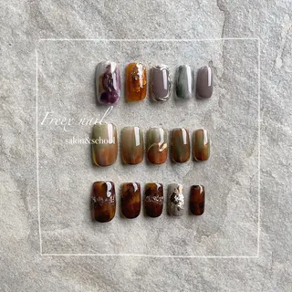 ネイル Freex nail所属・freex nail /ニュアンス/個性派のネイルデザイン