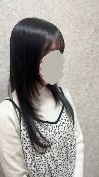 ロング 阿部 叶夢のヘアスタイル