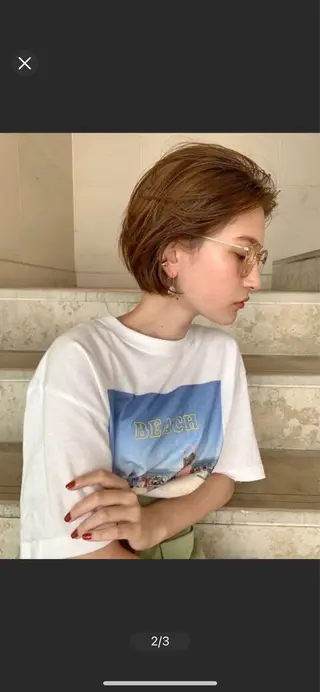 ショート rise /メンズカットのヘアスタイル