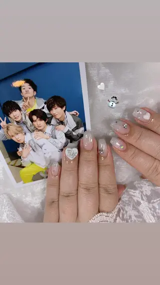 ネイル La neige* yuki 🥯🍑のネイルデザイン