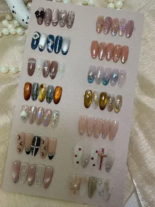 カラー July  Nail  Salon所属・July Nail練習モデルのネイルデザイン