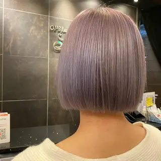 ミディアム 福岡縮毛矯正✨️ ストレート 向井和輝のヘアスタイル