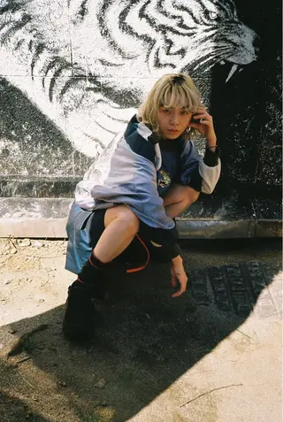 ミディアム カラー 丸山 晶平のヘアスタイル