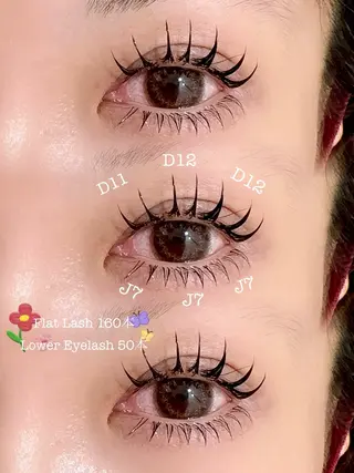 マツエク・マツパ ガレリアエレガンテ /栄🎀ななか🎀のマツエク・マツパデザイン