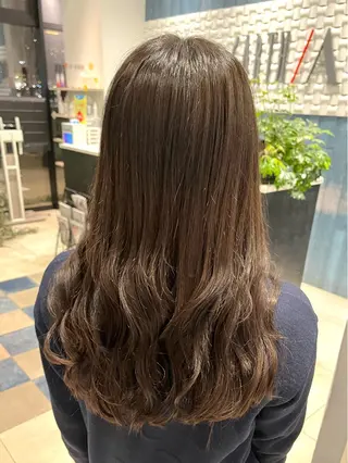 セミロング カラー 立川/シールエクステ /みづきのヘアスタイル