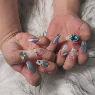 ロング mao .のネイルデザイン