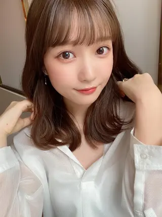 ロング カラー 高島大登/顔周り /レイヤーカットのヘアスタイル