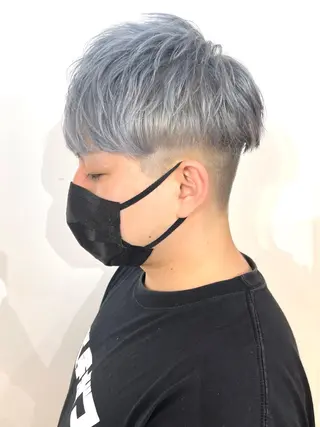 カラー メンズ 佐藤 梨里花 ❤︎のヘアスタイル