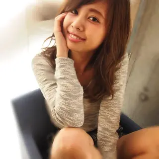 ミディアム カラー 美容室tuuli 大名店所属・tuuli トゥーリのヘアスタイル