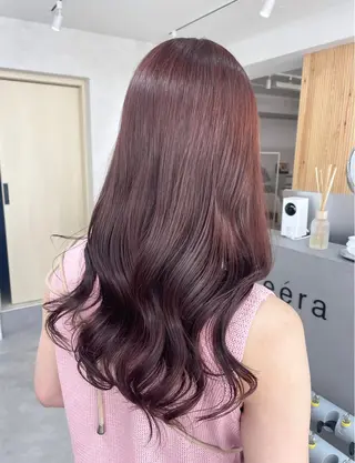 ロング 田中 蓮華のヘアスタイル
