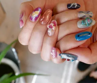 ネイル revia所属・ERI Nailistのネイルデザイン