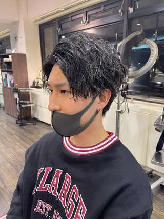 ショート パーマ メンズ メンズスタイル /メンズパーマ/須藤のヘアスタイル