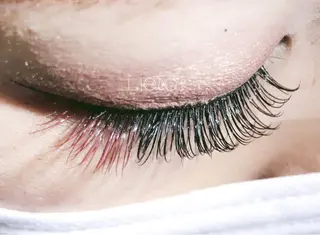 ミディアム カラー パーマ ヘアアレンジ メンズ キッズ マツエク・マツパ ヘア&カフェ ♡リエットのマツエク・マツパデザイン