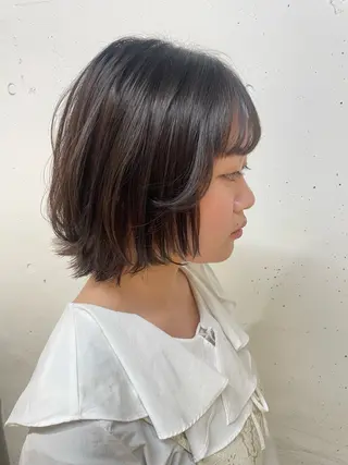ミディアム カラー ヘアアレンジ 髪質改善/縮毛/新宿 🫧SUZUKA🫧のヘアスタイル