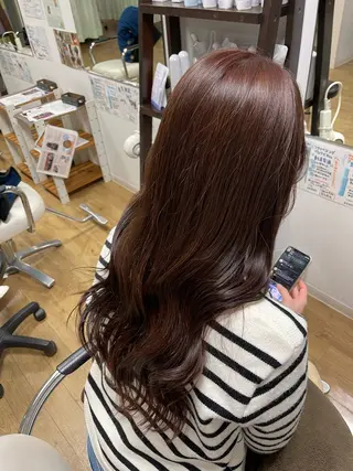 ロング カラー SALOWIN 岡山店所属・SALOWIN / manaka 🪽のヘアスタイル