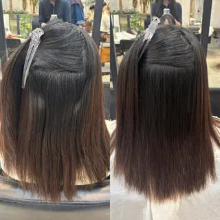 ミディアム 可愛いstyling おしえます♡🌸冬桜のヘアスタイル