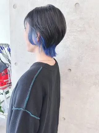 ショート 小顔ボブ/お悩み解決 /ボブパーマ/とういのヘアスタイル