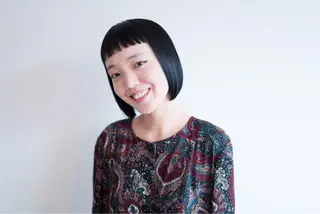 ミディアム カラー 妙見 知洋のヘアスタイル