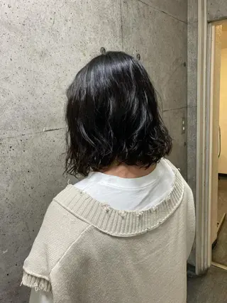 ミディアム hair'sBEAU LiEn所属・山本 愛永のヘアスタイル