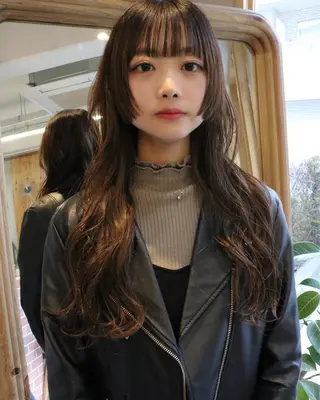 ロング 松村 澪里のヘアスタイル