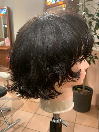 ショート パーマ Hair vita所属・Hair vita Namiのヘアスタイル