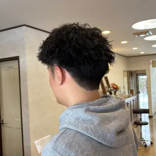 パーマ メンズ ゆい/メンズカット /レイヤーカットのヘアスタイル