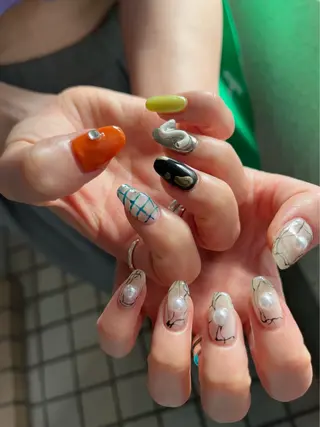 ネイル niconail 千歳烏山店所属・niconail 🧣ayu 📍烏山のネイルデザイン