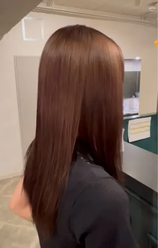 カラー 松井 咲樹のヘアスタイル