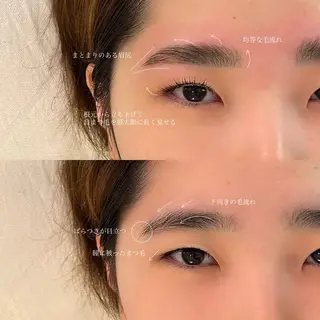 マツエク・マツパ アイブロウ GO TODAY SHAiRE SALON Vellmie店所属・吉祥寺kasumi 🌛eye/browのマツエク・マツパデザイン
