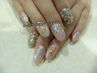 セミロング ネイル ネイルサロン Cureのネイルデザイン