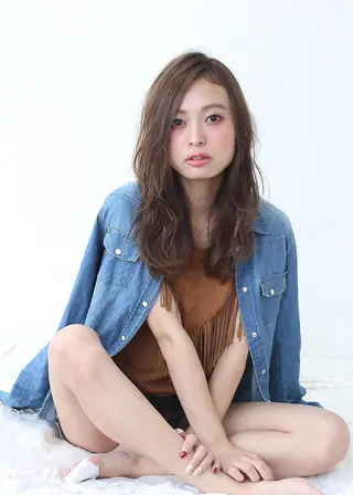 ロング カラー ✨似合わせ特化美容師 WILL上村　拳吾のヘアスタイル