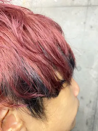 カラー メンズ メンズブリーチカラー /パーマ ごーた立川のヘアスタイル