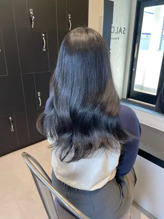 セミロング 【美容室が苦手な方 専問美容室】MIHOのヘアスタイル