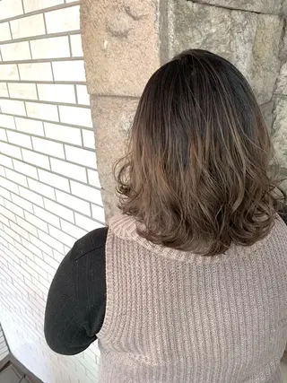 ミディアム カラー オージュアソムリエ DAIKI⭐️のヘアスタイル