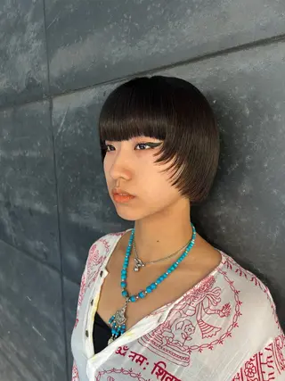 ショート メンズ・レイヤーカッ ト/オカザキ ナナミのヘアスタイル