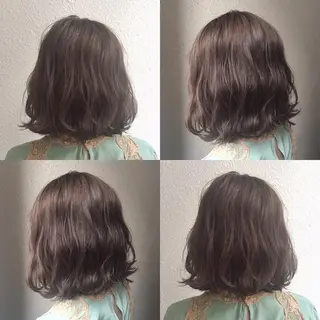 ミディアム カラー パーマ ヘアアレンジ メンズ キッズ ネイル マツエク・マツパ EMANON新宿西口所属・新宿/髪質改善/ 美髪矯正✨浅江通友のヘアスタイル