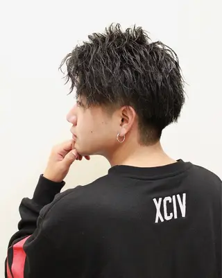 ショート メンズ 全席半個室 髪質改善&トリートメントtuuli天神大名店所属・フジムラ ヒロタカのヘアスタイル