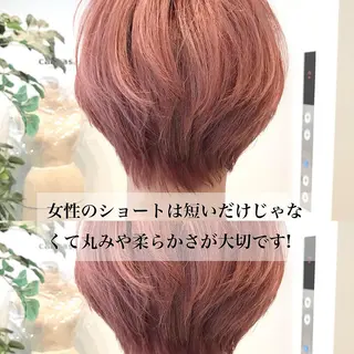 ショート カラー ショートヘア💫 ハイトーン西田拓馬のヘアスタイル